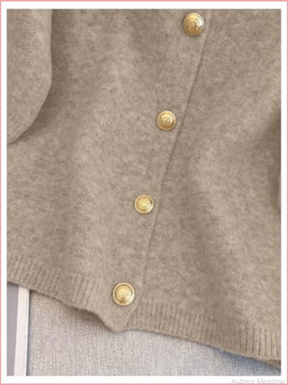 Women's Short Sleeve Cardigan Sweater Dressy Lightweight Cable Knit Button Up - Picture 5 of 5